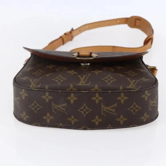 LOUIS VUITTON Monogram Saint Cloud GM Shoulder Bag M51242 LV Auth 152303 - Picture 6 of 15